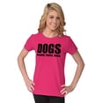 thumbnail image 3 of Anti Social Dog Lover Pet Puppy Owner Womens Slim Fit Graphic Tee Brisco Brands S, 3 of 5