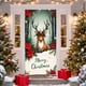thumbnail image 4 of Uuiauoio Festive Christmas Door Cover with Design,Polyester Door Curtain for Holiday Home Decor, Seasonal Wall and Entryway Decoration for Parties and Family Gatherings,Festival Party Decoration, 4 of 6