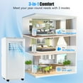 thumbnail image 2 of Giantex Portable Air Conditioner, 8000 BTU AC Unit w/Sleep Mode for Bedrooms Up to 250 Sq.Ft, 2 of 10