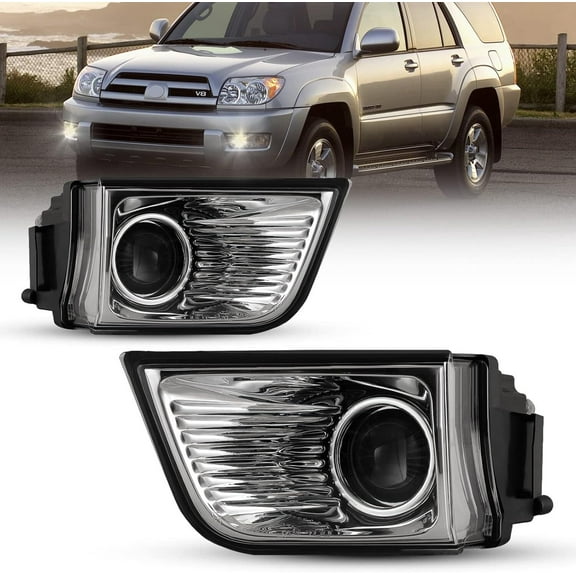 Fog Lights for 2003-2005 Toyota 4Runner Replacement Fog Lamps 2Pcs
