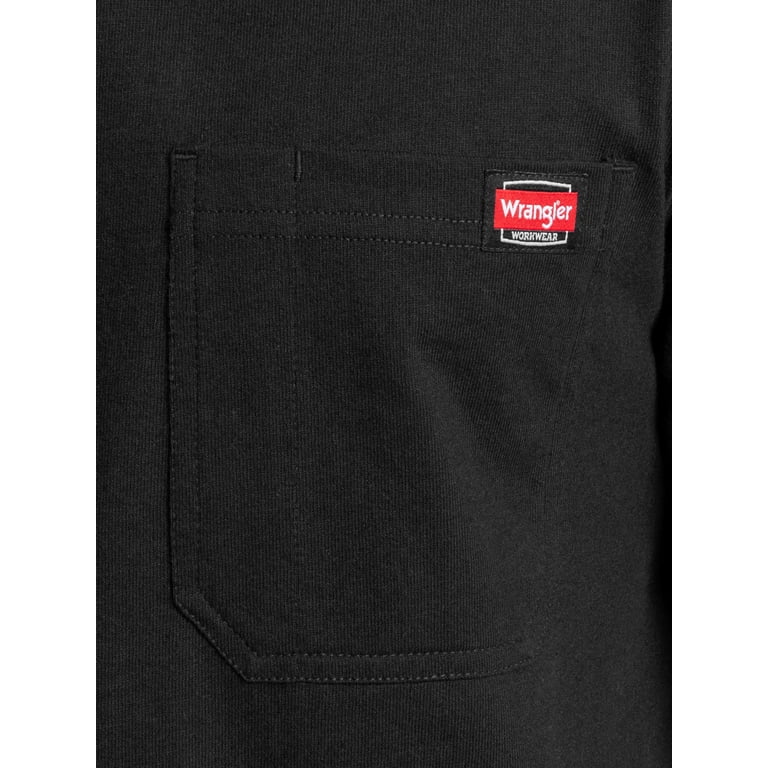 Wrangler Men's Short Sleeve Heavyweight Pocket Crew Shirt photo 7