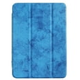 thumbnail image 7 of iPad 10.2 Inch 9 8 7 2021 2020 2019 [iPad 9th / 8th / 7th Gen ] A2197 A2270 A2602 Smart Magnetic Trifold Pencil Holder Soft Silicone TPU Back Cover - Blue, 7 of 7