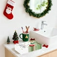 thumbnail image 4 of 100 PCS Christmas Paper Napkins, Disposable Xmas Ornament Bathroom Guest Hand Towels Holiday Dinner Napkins Decorative for Winter Kitchen Birthday Wedding Decoration (Christmas), 4 of 14