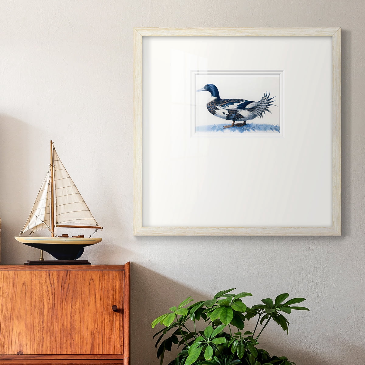 Mallard Blue IIPremium Framed Print
