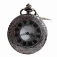 thumbnail image 1 of Nouvelle Montre à Double Affichage Clamshell Rome Rétro Imitation Mécanique Unisexe Hommes Femmes avec Poche Cadeau, 1 of 4