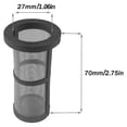 thumbnail image 2 of Mosiee 2-Pack Pool Cleaner Replacement Filter 48222 Filter Replacement (Black), 2 of 7