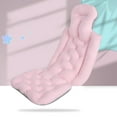 thumbnail image 3 of Cojín de bañera para adultos, transpirable, con soporte para la espalda, antideslizante 113x40cm, 3 of 9