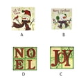 thumbnail image 2 of Toystoory Decoración de de madera, letrero de Navidad, dibujos animados decorativos, muñeco de nieve, placa para hacer tarjetas, escritorio, Kits de decoración para fiestas Tipo 1 Toystoory HA063961-01, 2 of 6
