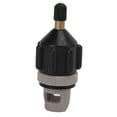 thumbnail image 2 of Valve Connector, Easy Convert Better Using Experience Lightweight Durable Convenient Conversion Air Pump Adapter  for River Rafts for Inflatable Boats Black,Orange, 2 of 7