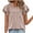 Tops for Women Plus Size-Pink, variant on Homenesgenics Tops for Women Plus Size,Tunic Tops for Women,Crop Tops for Women Fashion Women Short Sleeve Garment Comfortable Breathable Round-Neck Blouses Blue S