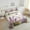 Purple Yellow, variant on YST Tropical Hummingbird Bedding Sets Queen Purple Iris Flower Comforter Set For Kids Girls Women Cute Bird Butterfly Bed Comforter Set Farmhouse Garden Blossom Floral Quilt Duvet