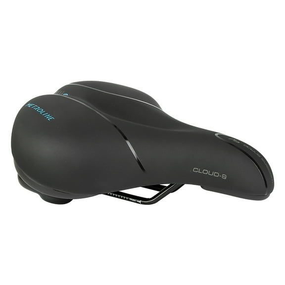 Cloud-9 Metroline Extra Cushion Memory Foam Bicycle Seat Saddle Unisex Black