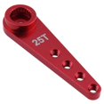 thumbnail image 4 of 12pcs 37mm 25t Metal Extens Steering Arm Horn For Rc Car Crawler S red, 4 of 5