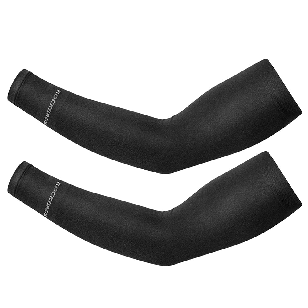 1 Pair Men Arm Sleeves Cover Sun Protection Outdoor Sports Arm Warmer Breathable 