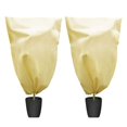 thumbnail image 3 of Winter Garden Protection Bucket Plant cover Bag, Beige, 80*60cm, 3 of 4
