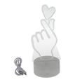 thumbnail image 1 of 3W Creative Luz De Noche Lámpara Visual Carga USB Decoración De Dormitorio Para Niños Estilo04, 1 of 9