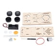 thumbnail image 1 of Kits de modelos de coches de Madera Bling Bling coches de carreras 4WD rompecabezas de construcción, 1 of 12