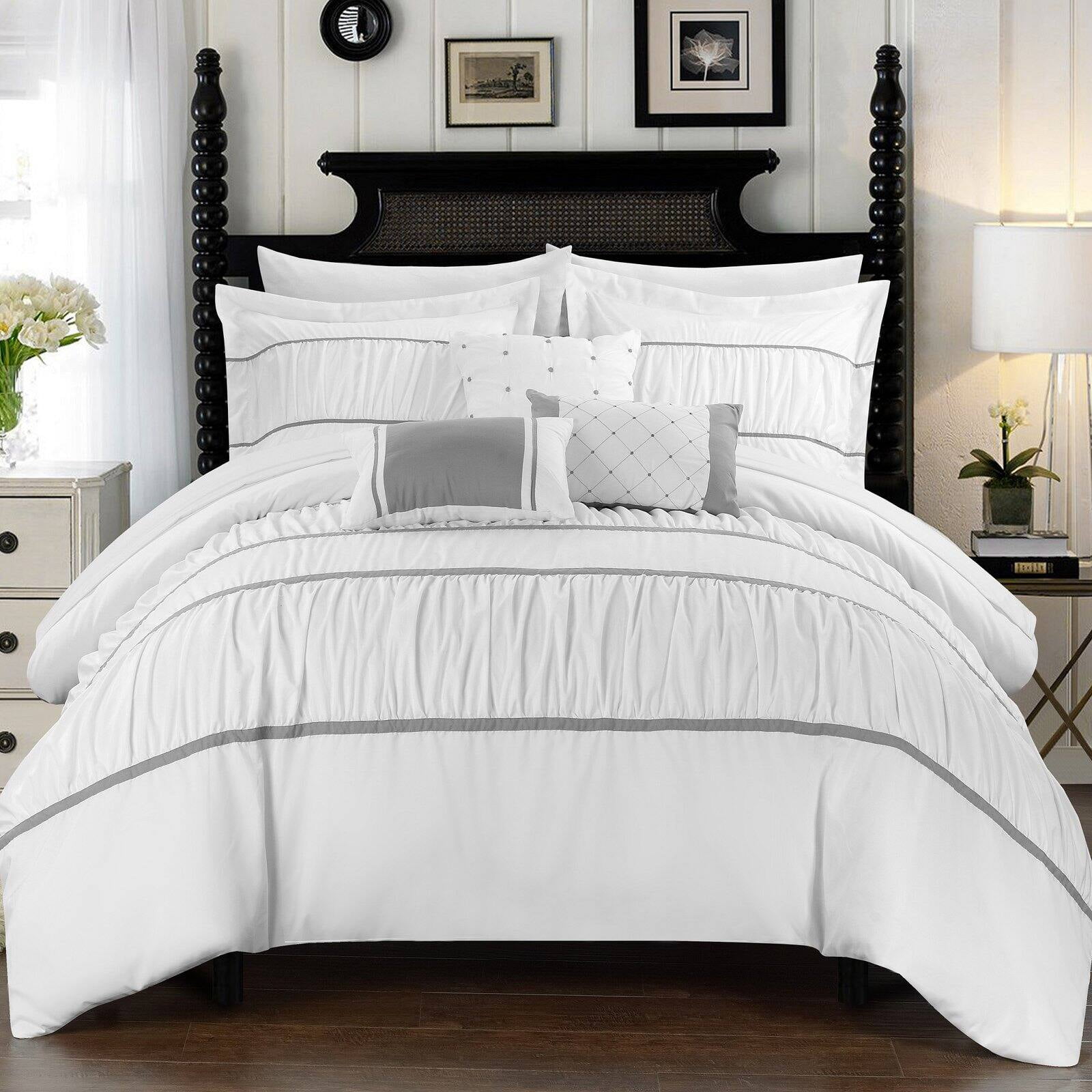 Chic Home 10 Piece Comforter Set, Queen 