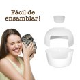 thumbnail image 2 of KE WOOW Maceta con Cama y/o Arenero Oculto para Gatos, Perros y otras Mascotas, Color Blanco KE WOOW Casa arenero maceta, 2 of 9
