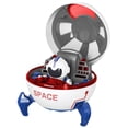 thumbnail image 1 of XFGOU Simulated aircraft Toys and Hobbies Rocketship Toys For Kids DIY Toys For People Capsule Toy With Lights Music And Openable Door Toys For Exploration Game Spacecraft Model Helicopter, 1 of 9