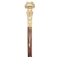 thumbnail image 3 of NAUTICALMARTUS Handmade Walking Stick Brass Handle, Premium Wooden Walkings Stick Shiny Finish Durable and Decorative Cane, Walking Cane, 3 of 4