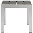 thumbnail image 7 of Pemberly Row 2-Piece Modern Aluminum Outdoor Set in Silver/Gray, 7 of 7