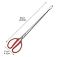 thumbnail image 2 of 1 Pc Serrated Design Clamping Tool Loach Tong Durable Creative Trash Tong, 2 of 6