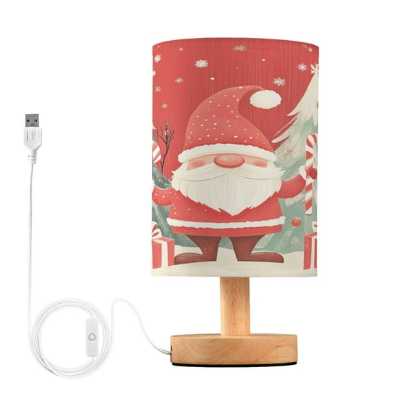 BZSMCE Lamp Modern Santa Claus and Christmas Tree Creative Patter Night Light