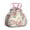 Pioneer Flower Floral, variant on Pioneer Flower Floral Print Pattern Drawstring Lunch Bag Women - Drawstring Lunch Bag Insulated for Work Office - Stain-Resistant Large Lunchbags for Women with Multi-Pockets