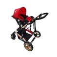 thumbnail image 2 of Sistema de Viaje Angelin Baby  3 en 1 Con Amortiguador Noni Rojo, 2 of 3
