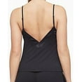 thumbnail image 3 of Calvin Klein BLACK Modal Satin Lounge & Sleep Camisole Shirt, US Large, 3 of 4