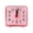 #541-Pink, variant on Cheapark Transparent Desk Clock Indoor Daily Time Keeping Tool Gift