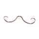 thumbnail image 5 of Anillo para la nariz con bigote y tabique, divertido, moderno, portátil, informal, para piercing en la nariz. Oro rosa, 5 of 9