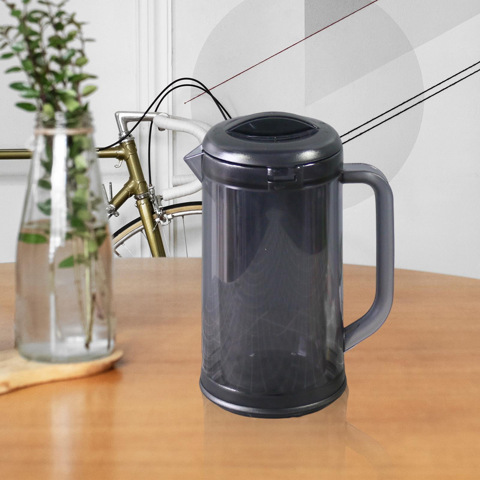 Fiocias Water Jug Fridge Jug Pitcher with Handle Shatterproof Drink Dispenser Teapot for Gray