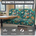 thumbnail image 4 of Aplkyhs Butterfly Flower RV Dinette Cushions Stretchable RV Decor Comfortable Slip Covers for Loveseat Stylish Travel Trailer Accessories Camper Must Haves, 4 of 7
