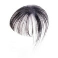 thumbnail image 4 of Flequillo sintético con clip, extensiones elegantes para mujeres, postizos para el cabello. Negro, 4 of 9