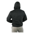 thumbnail image 3 of Sudadera Hoodie Hombre Borrega Con Capucha Negro Reimer, 3 of 5