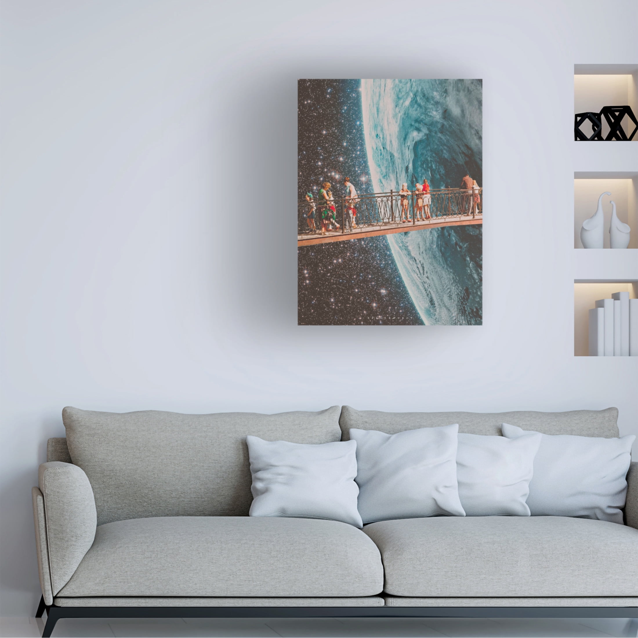 Trademark Fine Art spacerocket art 157 Canvas Wall Art