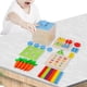 thumbnail image 5 of permanencia de objetos Montessori de Montessori Clasificación de materiales Juguetes apilables Coordinación mano ojo Reconocimiento de perfke Juguetes de cosecha de zanahoria, 5 of 9