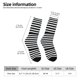 thumbnail image 2 of Balery Black And White Stripes Calcetas Largas con Estampado para Hombre y Mujer – Suaves y Transpirables, Talla Única (US 5-11), 2 of 6