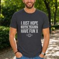 thumbnail image 4 of Jollimate I Just Hope Both Teams Have Fun Shirt, Funny Sports Men Graphic Tee, Cool Retro Smiley T-Shirt, 4 of 6
