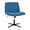 Blue, variant on Wubio Criss Cross Chair Armless Height Adjustable Office Chair Legged Swivel Desk Chair No Wheels Fabric Wide Comfy Computer Task Chair for Home Office Bedroom Make-up,Beige