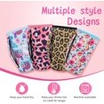 thumbnail image 4 of UTAH-2Pack Reusable Neoprene Insulator Water bottle holder Sleeves with Handle Compatible with 28 oz Blender Bottle, YETI Rambler 20 oz, Stanley 20oz Tumbler and more(Bright Floral + Butterfly), 4 of 4