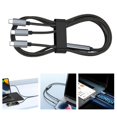 thumbnail image 2 of Double Port USB C Fast Charging Cable 100W 2 in 1 Cord Smartests Power Delivery for Laptops Tablets Phones Gaming Consoles, 2 of 4