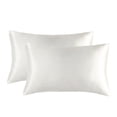 thumbnail image 5 of Funda de almohada de seda sintética Funda de almohada Funda de almohada de lijado Funda de almohada de color sólido, 5 of 5