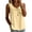 Yellow #004, variant on Womens Tank Tops Linen Sleeveless Lace Collar Shirts 2026 Summer Loose Button Front Dressy Casual Blouses, M
