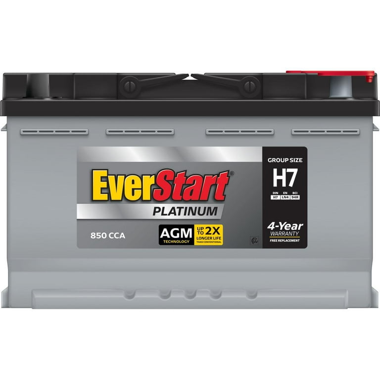 Everstart Platinum AGM Battery Group H7