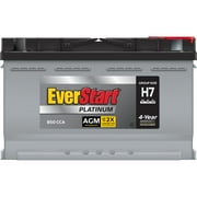 EverStart Platinum AGM Automotive Battery, Group Size H7 / LN4 / 94R 12 Volt, minimum 800 CCA