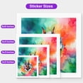thumbnail image 5 of Funny Watercolor Adorable Doberman Pinscher Peeking Through Torn Paper Effect Vinyl Sticker Doberman Dog Lover Gifts Waterproof Decal Art Decor - 00026, 5 of 5