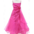 thumbnail image 3 of BNY Corner A-Line Organza Long Dress Fuchsia 16 HC1251, 3 of 5